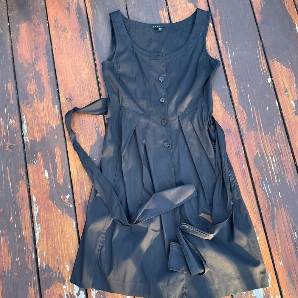 Theory Button Dress